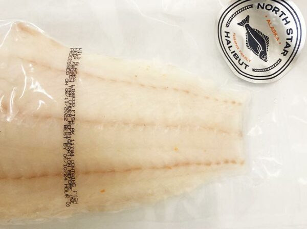 Packaged lingcod from North Star Halibut